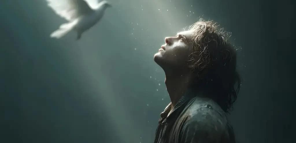 рисуване със светлина 1 a man and white bird 1